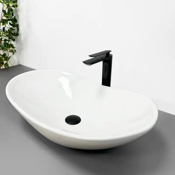 VBI Turin White Умивальник накладний, білий (VBI-011500) VBI Turin White Умивальник накладний, білий (VBI-011500)