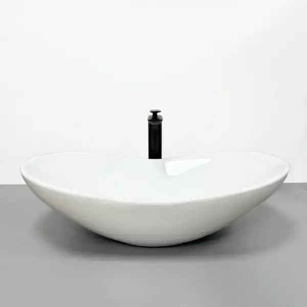 VBI Turin White Умивальник накладний, білий (VBI-011500) VBI Turin White Умивальник накладний, білий (VBI-011500)