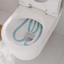 Унітаз підвісний AquaFall Flush (безободковий) Hansgrohe EluPura S в комплекті з сидінням SoftClose 60193450 + 60148450