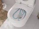 Унітаз підвісний AquaFall Flush (безободковий) Hansgrohe EluPura S в комплекті з сидінням SoftClose 60193450 + 60148450
