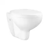 Унітаз підвісний Rimless (безободковий) Grohe Bau Ceramic в комплекті з сидінням Soft Close  39427000 + 39493000