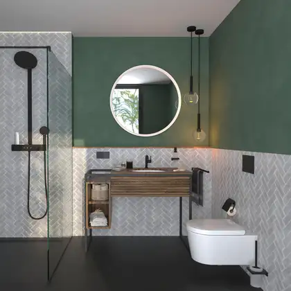 Унітаз підвісний AquaFall Flush (безободковий) Hansgrohe EluPura S в комплекті з сидінням SoftClose 60193450 + 60148450 Унітаз підвісний AquaFall Flush (безободковий) Hansgrohe EluPura S в комплекті з сидінням SoftClose 60193450 + 60148450