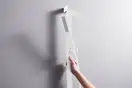 Душовий гарнітур Hansgrohe Pulsify E 100 1jet EcoSmart зі штангою 90 см (колір - білий матовий)  24380700