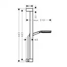 Hansgrohe Raindance Alive Select S Гарнитур, хром (24600000)