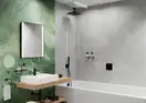 Зовнішня частина набору для зливу та переливу Hansgrohe Flexaplus II (колір – чорний матовий)  58187670