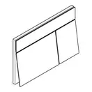 HANSGROHE iFrame Element E Клавиша смыва, хром (66003000)