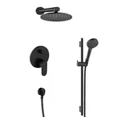 Душова система прихованого монтажу Hansgrohe Vernis Blend (колір – чорний матовий) 20230002