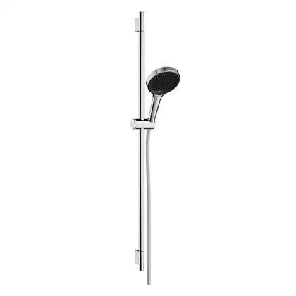 Душовий гарнітур Hansgrohe Rainfinity 130 3jet зі штангою S Puro 90 см та шлангом Designflex 160 см (колір - хром)  28743000