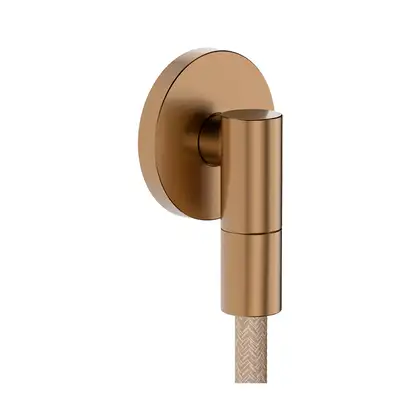 Шлангове приєднання Hansgrohe Fixfit Fine S (колір - шліфована бронза) 28882140 Шлангове приєднання Hansgrohe Fixfit Fine S (колір - шліфована бронза) 28882140