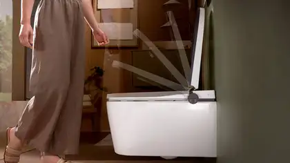 Унітаз із функцією біде Hansgrohe Complete Set LavaPura Element S 63021450 Унітаз із функцією біде Hansgrohe Complete Set LavaPura Element S 63021450