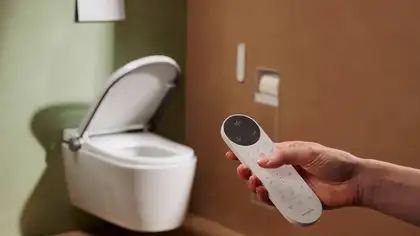Унітаз із функцією біде Hansgrohe Complete Set LavaPura Element S 63021450 Унітаз із функцією біде Hansgrohe Complete Set LavaPura Element S 63021450