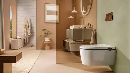 Унітаз із функцією біде Hansgrohe Complete Set LavaPura Element S 63021450 Унітаз із функцією біде Hansgrohe Complete Set LavaPura Element S 63021450