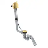Злив-перелив із наповненням для ванни Hansgrohe Exafill S, поліроване золото 58115180 + 58117990