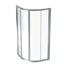 Geberit Geo Душова кабіна 90х90, срібло, прозора (560.121.00.2)