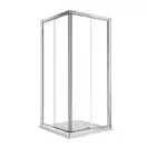 Geberit Geo Душевая кабина 90х90, серебряный профиль (560.122.00.2)