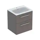 Geberit Geo Душевая кабина 90х90, серебряный профиль (560.122.00.2)