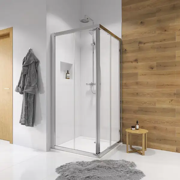 Geberit Geo Душевая кабина 90х90, серебряный профиль (560.122.00.2) Geberit Geo Душевая кабина 90х90, серебряный профиль (560.122.00.2)