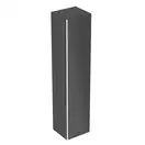 Зовнішня інсталяція для унітазу для підлоги 101 см Geberit Monolith Plus (фронтальна панель - скло пісочно-сіре / бічна панель - алюміній) 131.201.JL.7