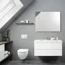 Підвісний унітаз-біде Geberit AquaClean Sela (унітаз білий мат/панель білий мат) 146.224.JT.1