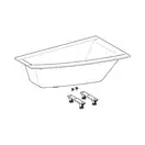Дзеркало з LED підсвічуванням 70 х h70 см Geberit Option Basic Square 502.806.00.1