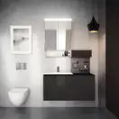 Дзеркало з LED підсвічуванням 70 х h70 см Geberit Option Basic Square 502.806.00.1