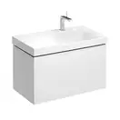 Дзеркало з LED підсвічуванням 90 х h70 см Geberit Option Basic Square 502.808.00.1