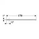 Дзеркало з LED підсвічуванням 100 х h70 см Geberit Option Basic Square 502.809.00.1