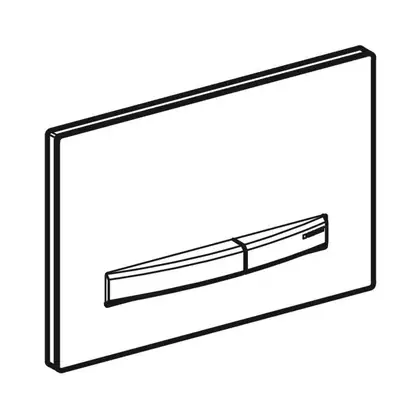 Geberit Sigma 10 Клавіша змиву, хром мат/полірований (115.890.SN.6) Geberit Sigma 10 Клавіша змиву, хром мат/полірований (115.890.SN.6)
