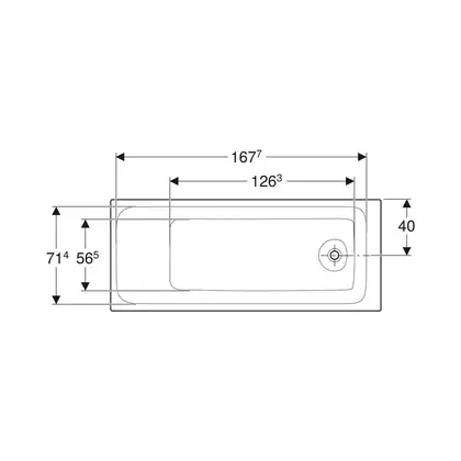 Дзеркало з LED підсвічуванням 90 х h70 см Geberit Option Basic Square 502.808.00.1 Дзеркало з LED підсвічуванням 90 х h70 см Geberit Option Basic Square 502.808.00.1