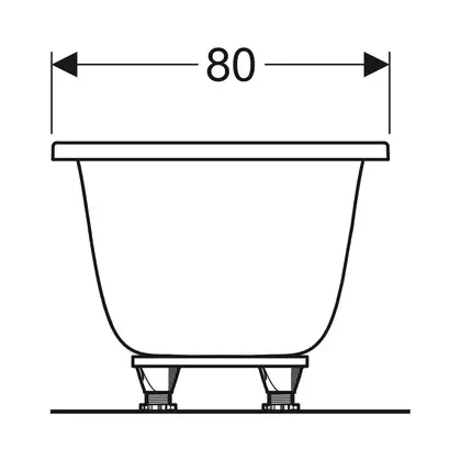Дзеркало з LED підсвічуванням 90 х h70 см Geberit Option Basic Square 502.808.00.1 Дзеркало з LED підсвічуванням 90 х h70 см Geberit Option Basic Square 502.808.00.1