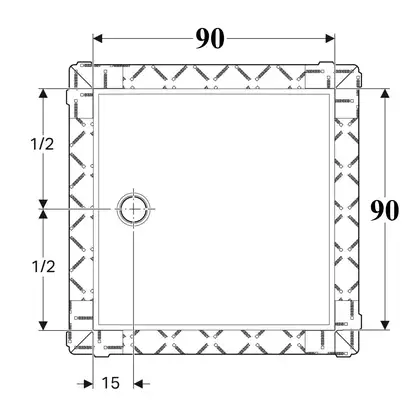 Дзеркало з LED підсвічуванням 90 х h70 см Geberit Option Basic Square 502.808.00.1 Дзеркало з LED підсвічуванням 90 х h70 см Geberit Option Basic Square 502.808.00.1