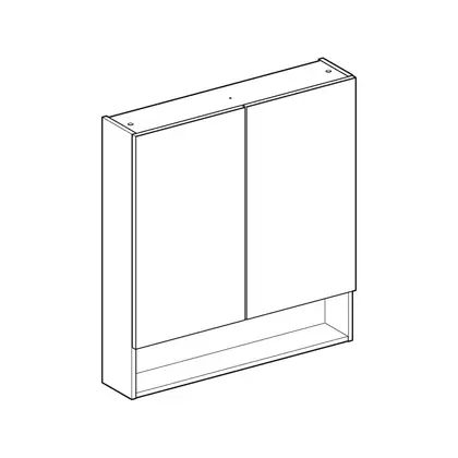 Дзеркало з LED підсвічуванням 120 х h70 см Geberit Option Basic Square 502.810.00.1 Дзеркало з LED підсвічуванням 120 х h70 см Geberit Option Basic Square 502.810.00.1