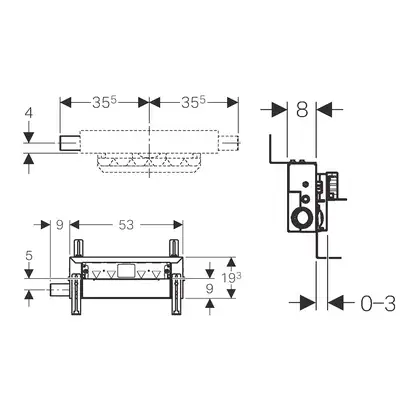 Раковина Geberit One 90 х 48 см 505.006.00.1 Раковина Geberit One 90 х 48 см 505.006.00.1