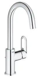 Grohe BauLoop Змішувач для раковини, L-розмір, хром (23763000)