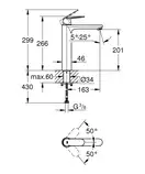 Grohe Eurosmart Cosmopolitan Смеситель для раковины, хром (23921000)