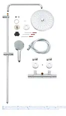 Душова система з термостатом для душа Grohe Euphoria System (27296002)