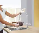 Grohe Minta Touch Смеситель для кухни, SuperSteel (31358DC2)