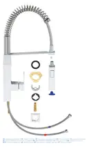 Grohe Eurocube Змішувач для кухні, хром (31395000)