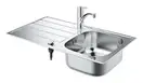 Комплект кухонної мийки і змішувача Grohe K200 (31565SD1)