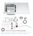 Мийка для кухні із нержавіючої сталі Grohe K400+ (31568SD0)