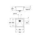 Кухонна мийка K700 Grohe EX-2 Sink (31578SD0)