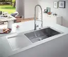 Grohe K1000 Кухонна мийка з крилом, нержавійка (31582SD0)