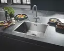 Мийка для кухні із нержавіючої сталі Grohe K700 (31726SD0)