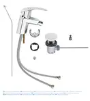 Змішувач для біде Grohe Eurosmart, хром (32929002)