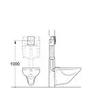Grohe Skate Air Панель смыва, Phantom Black (38505KF0)