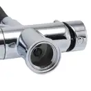 KOER KB-72006-01 Смеситель для кухни, хром/черный (KR3379)