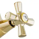 Mixxus Premium Retro Gold-161 Смеситель для умывальника, золото (MI5848)