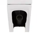 Чаша унітазу-компакту Mixxus Premium Quadro-0402-R Bowl 675х390х855 Rimless без сидіння (MI8340)