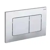KOER KT-0602-01 Панель змиву, біла, квадратна (KR5178)