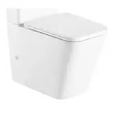 Чаша унітазу-компакту Mixxus Premium Quadro-0401-R Bowl 610х365х825 Rimless без сидіння (MI8339)